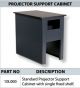 Starrett 10L000 Standard Projector Support  Cabinet with single fixed shelf.